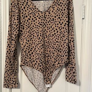 Vanilla Bay Women's Polka Dot Bodysuit